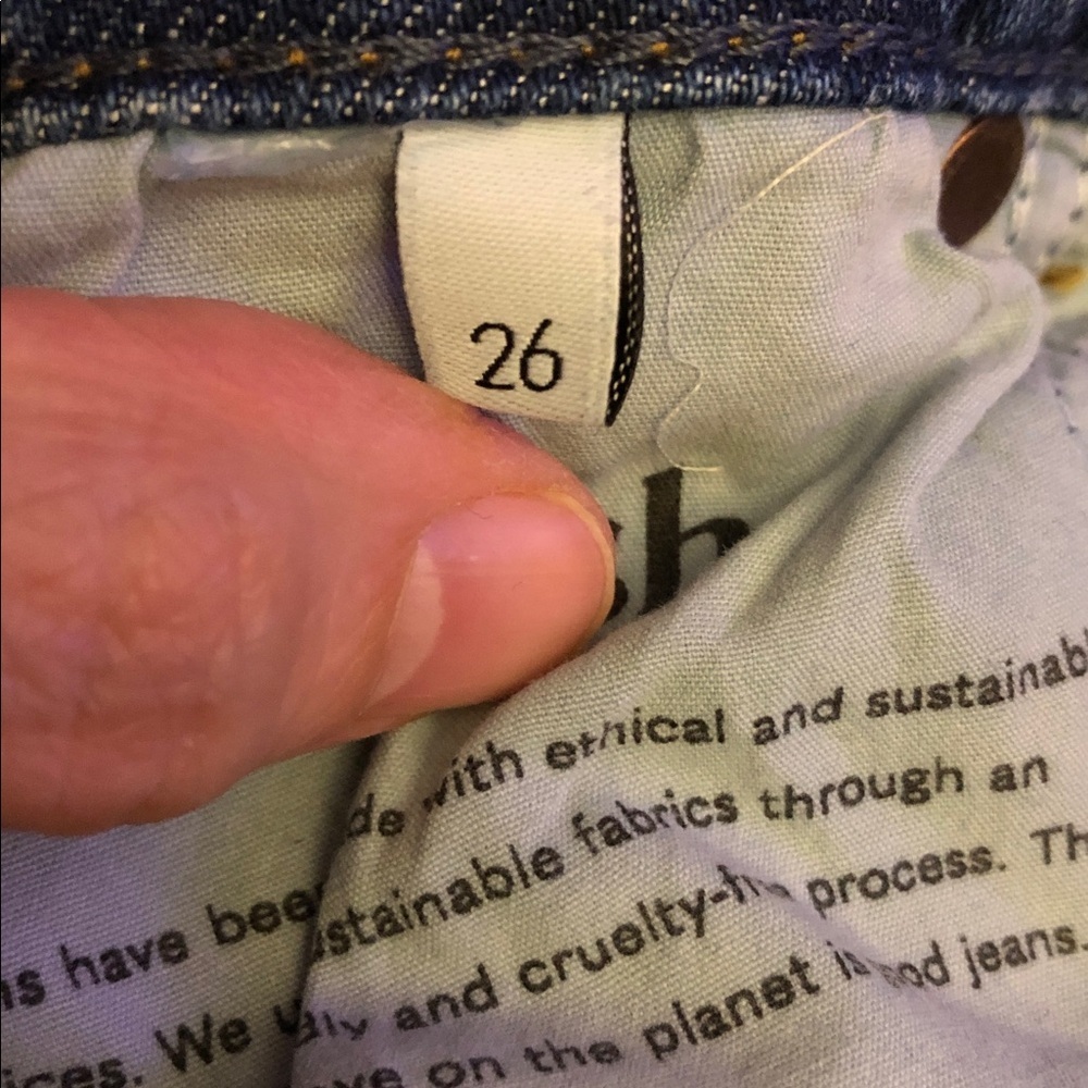 Boyish The Oliver HighRise Bootcut Jeans Sz 26 Women’s Stretch Medium Wash - Picture 7 of 8
